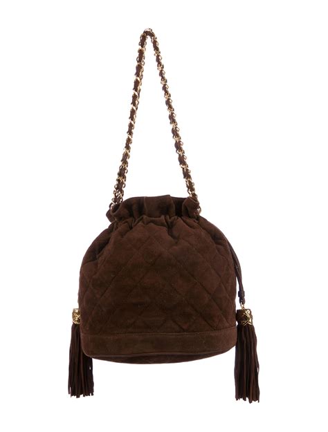 chanel suede handbag - chanel drawstring bag 2020.